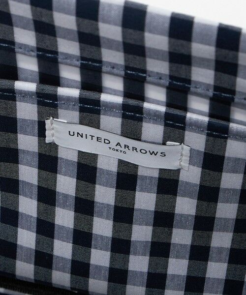 UNITED ARROWS / ユナイテッドアローズ トートバッグ | ギンガムチェック ロゴ トートバッグ S | 詳細11