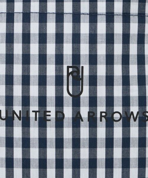 UNITED ARROWS / ユナイテッドアローズ トートバッグ | ギンガムチェック ロゴ トートバッグ S | 詳細12