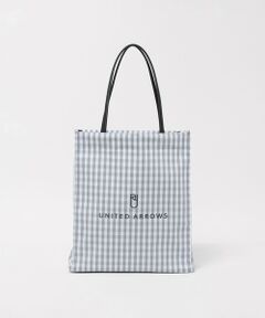 UNITED ARROWS / ユナイテッドアローズ トートバッグ | ギンガムチェック ロゴ トートバッグ M