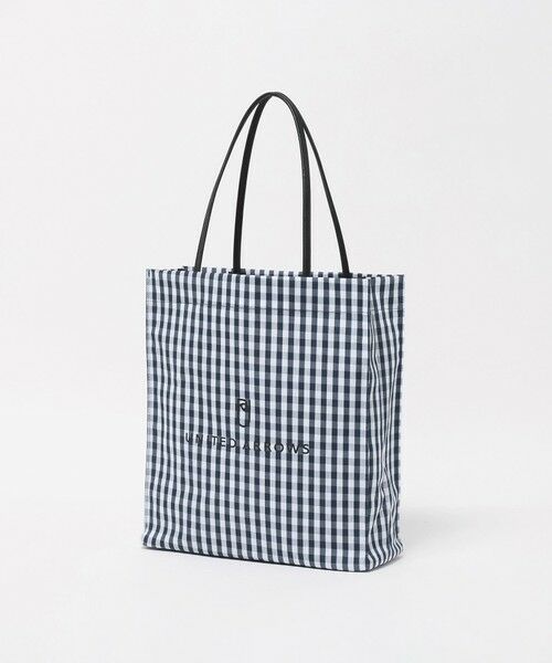 UNITED ARROWS / ユナイテッドアローズ トートバッグ | ギンガムチェック ロゴ トートバッグ M | 詳細8