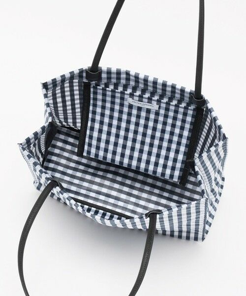 UNITED ARROWS / ユナイテッドアローズ トートバッグ | ギンガムチェック ロゴ トートバッグ M | 詳細11
