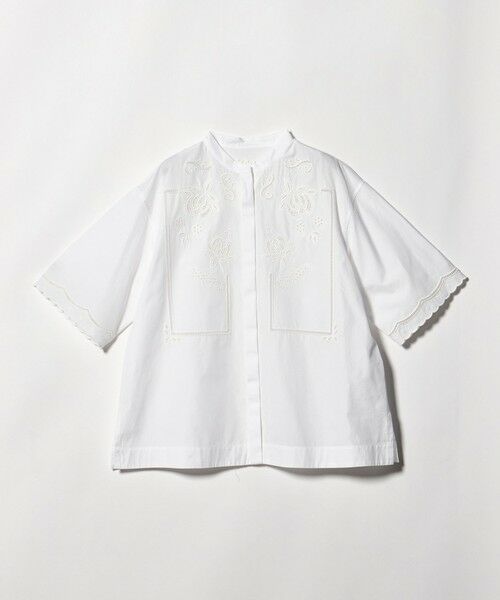 UNITED ARROWS / ユナイテッドアローズ シャツ・ブラウス | カットワーク シャツ ブラウス（OFF WHITE）