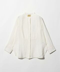 UNITED ARROWS / ユナイテッドアローズ シャツ・ブラウス | エンブロイダリー バンドカラー シャツ