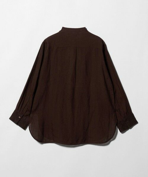 UNITED ARROWS / ユナイテッドアローズ シャツ・ブラウス | エンブロイダリー バンドカラー シャツ | 詳細5