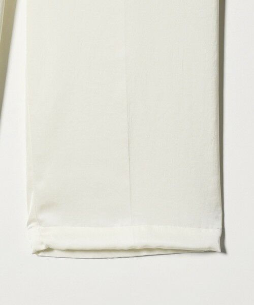 UNITED ARROWS / ユナイテッドアローズ カーゴパンツ | サテン クリーン ポケット パンツ OFF WHITE ‐ウォッシャブル‐ | 詳細7