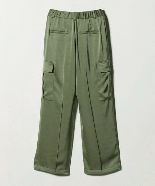 UNITED ARROWS / ユナイテッドアローズ カーゴパンツ | サテン クリーン ポケット パンツ ‐ウォッシャブル‐ | 詳細1