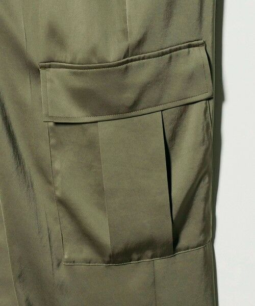 UNITED ARROWS / ユナイテッドアローズ カーゴパンツ | サテン クリーン ポケット パンツ ‐ウォッシャブル‐ | 詳細7