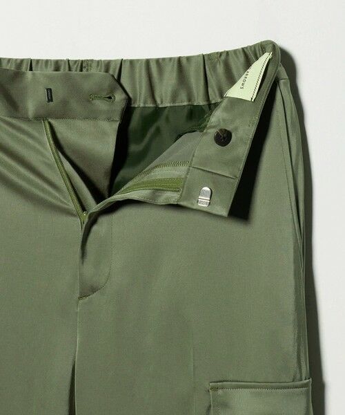 UNITED ARROWS / ユナイテッドアローズ カーゴパンツ | サテン クリーン ポケット パンツ ‐ウォッシャブル‐ | 詳細6