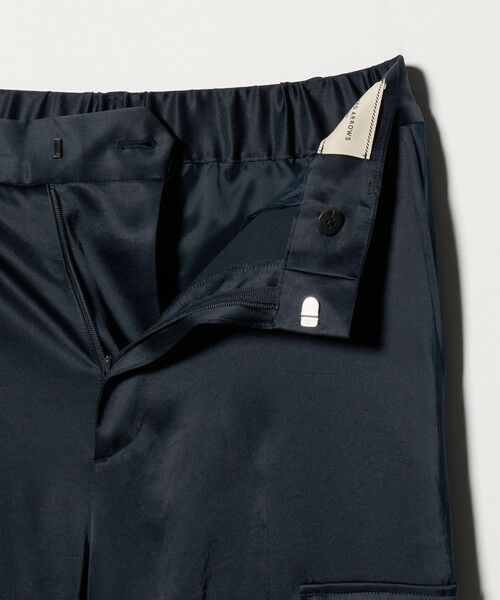 UNITED ARROWS / ユナイテッドアローズ カーゴパンツ | サテン クリーン ポケット パンツ ‐ウォッシャブル‐ | 詳細13