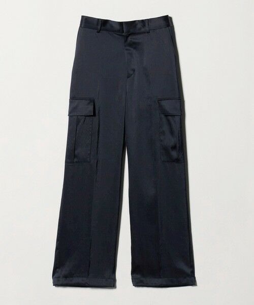 UNITED ARROWS / ユナイテッドアローズ カーゴパンツ | サテン クリーン ポケット パンツ ‐ウォッシャブル‐ | 詳細20