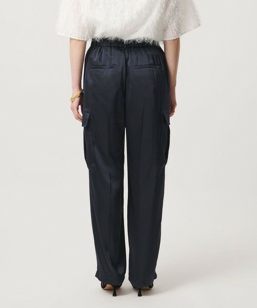 UNITED ARROWS / ユナイテッドアローズ カーゴパンツ | サテン クリーン ポケット パンツ ‐ウォッシャブル‐ | 詳細19