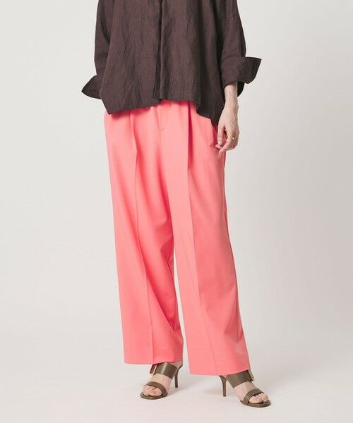UNITED ARROWS / ユナイテッドアローズ スラックス・ドレスパンツ | ツイル イージーパンツ ‐ストレッチ 防シワ 接触冷感‐ | 詳細14