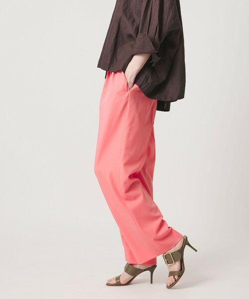 UNITED ARROWS / ユナイテッドアローズ スラックス・ドレスパンツ | ツイル イージーパンツ ‐ストレッチ 防シワ 接触冷感‐ | 詳細15