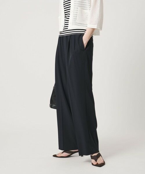 UNITED ARROWS / ユナイテッドアローズ スラックス・ドレスパンツ | ツイル イージーパンツ ‐ストレッチ 防シワ 接触冷感‐ | 詳細21