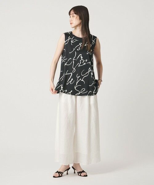 UNITED ARROWS / ユナイテッドアローズ その他パンツ | ギャザー フレアパンツ ‐ウォッシャブル‐ | 詳細2