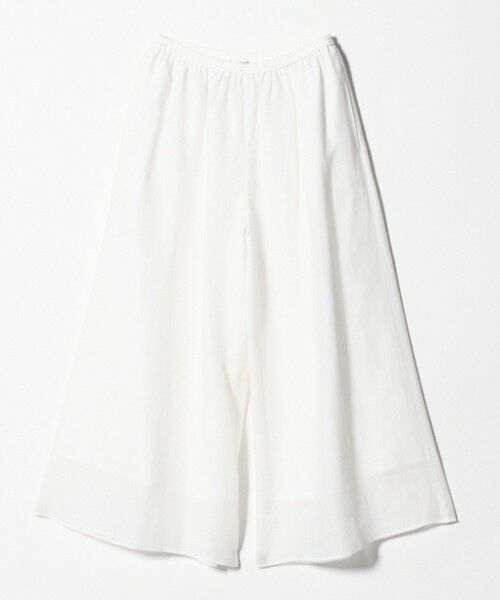 UNITED ARROWS / ユナイテッドアローズ その他パンツ | ギャザー フレアパンツ ‐ウォッシャブル‐(OFF WHITE)