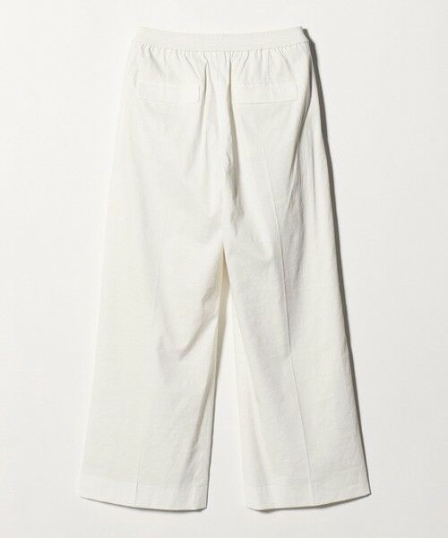 UNITED ARROWS / ユナイテッドアローズ スラックス・ドレスパンツ | NALYA リラックス ワイドパンツ OFF WHITE ‐ウォッシャブル‐ | 詳細1