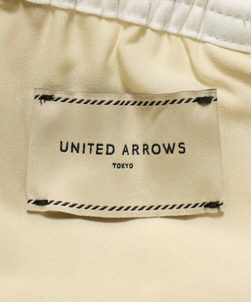 UNITED ARROWS / ユナイテッドアローズ スラックス・ドレスパンツ | NALYA リラックス ワイドパンツ OFF WHITE ‐ウォッシャブル‐ | 詳細8