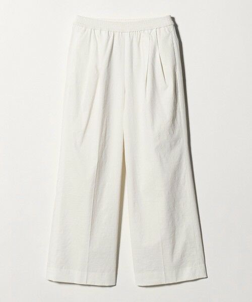 UNITED ARROWS / ユナイテッドアローズ スラックス・ドレスパンツ | NALYA リラックス ワイドパンツ OFF WHITE ‐ウォッシャブル‐（OFF WHITE）