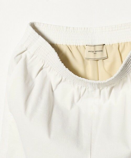 UNITED ARROWS / ユナイテッドアローズ スラックス・ドレスパンツ | NALYA クロップドパンツ OFF WHITE | 詳細6
