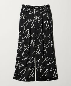 UNITED ARROWS / ユナイテッドアローズ チノ・ワークパンツ | アブストラクト プリント パンツ