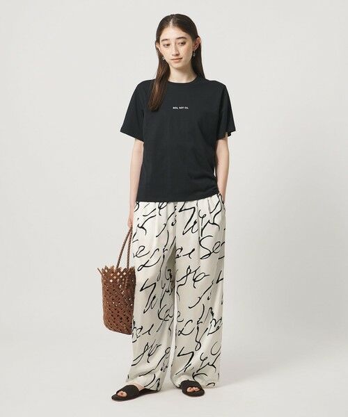 UNITED ARROWS / ユナイテッドアローズ チノ・ワークパンツ | アブストラクト プリント パンツ | 詳細2