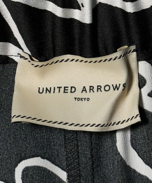 UNITED ARROWS / ユナイテッドアローズ チノ・ワークパンツ | アブストラクト プリント パンツ | 詳細10