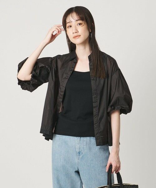 UNITED ARROWS / ユナイテッドアローズ シャツ・ブラウス | シアー タフタ ブラウス ‐はっ水 ウォッシャブル‐ | 詳細1