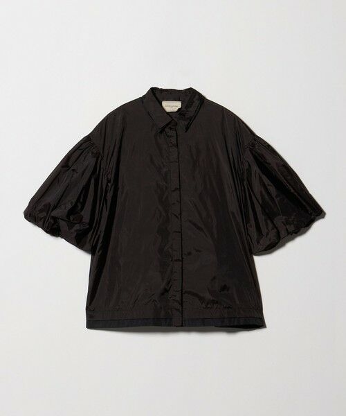 UNITED ARROWS / ユナイテッドアローズ シャツ・ブラウス | シアー タフタ ブラウス ‐はっ水 ウォッシャブル‐（DK.BROWN）