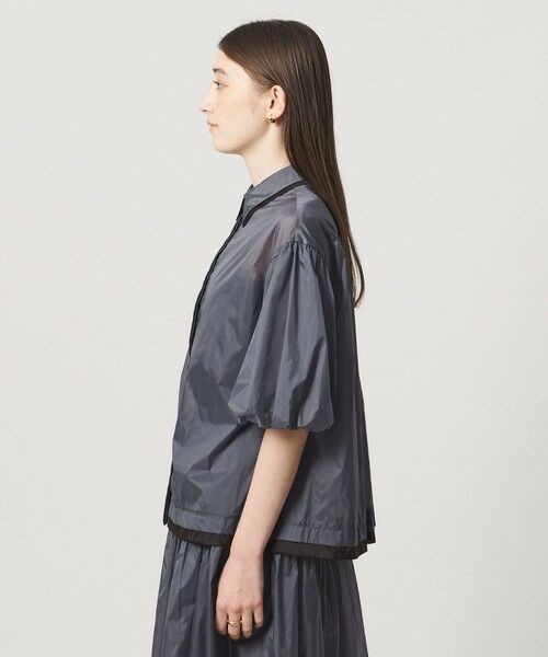 UNITED ARROWS / ユナイテッドアローズ シャツ・ブラウス | シアー タフタ ブラウス ‐はっ水 ウォッシャブル‐ | 詳細13
