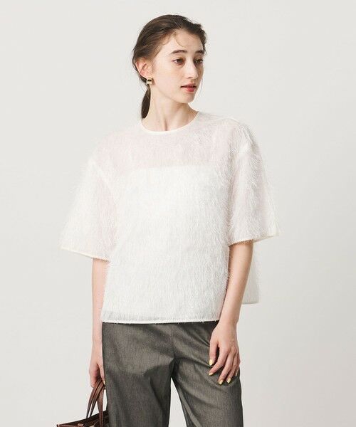 UNITED ARROWS / ユナイテッドアローズ シャツ・ブラウス | フリンジ Tシャツ ブラウス | 詳細1