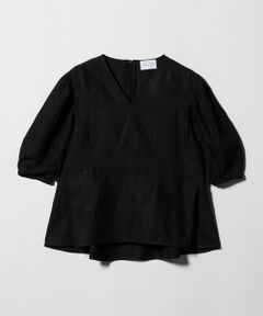 UNITED ARROWS / ユナイテッドアローズ シャツ・ブラウス | リネン フレア パフスリー ブブラウス ‐ウォッシャブル‐