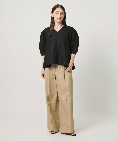 UNITED ARROWS / ユナイテッドアローズ シャツ・ブラウス | リネン フレア パフスリー ブブラウス ‐ウォッシャブル‐ | 詳細9