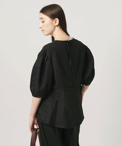 UNITED ARROWS / ユナイテッドアローズ シャツ・ブラウス | リネン フレア パフスリー ブブラウス ‐ウォッシャブル‐ | 詳細12