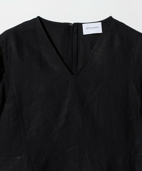 UNITED ARROWS / ユナイテッドアローズ シャツ・ブラウス | リネン フレア パフスリー ブブラウス ‐ウォッシャブル‐ | 詳細3