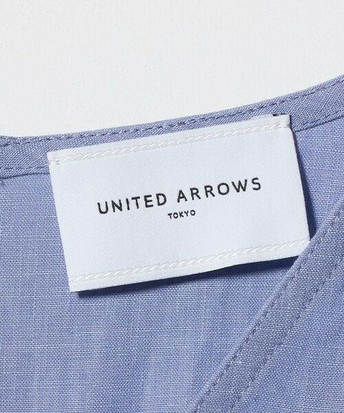 UNITED ARROWS / ユナイテッドアローズ シャツ・ブラウス | リネン フレア パフスリー ブブラウス ‐ウォッシャブル‐ | 詳細10