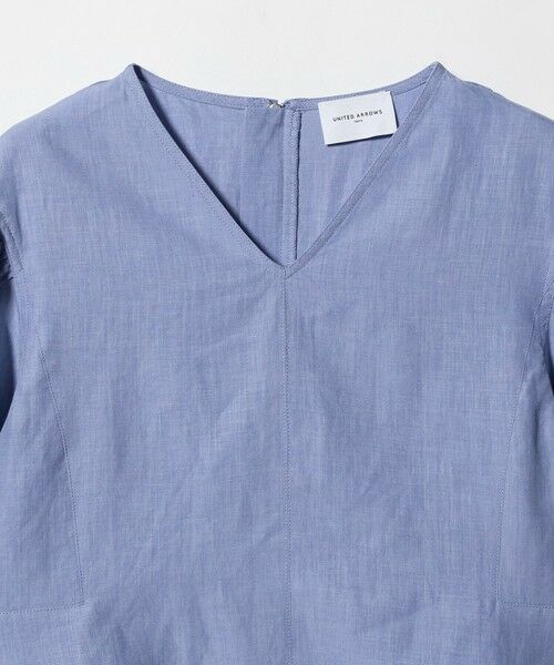 UNITED ARROWS / ユナイテッドアローズ シャツ・ブラウス | リネン フレア パフスリー ブブラウス ‐ウォッシャブル‐ | 詳細6