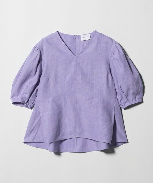 UNITED ARROWS / ユナイテッドアローズ シャツ・ブラウス | リネン フレア パフスリー ブブラウス ‐ウォッシャブル‐ | 詳細25