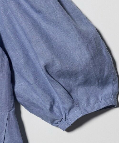 UNITED ARROWS / ユナイテッドアローズ シャツ・ブラウス | リネン フレア パフスリー ブブラウス ‐ウォッシャブル‐ | 詳細7