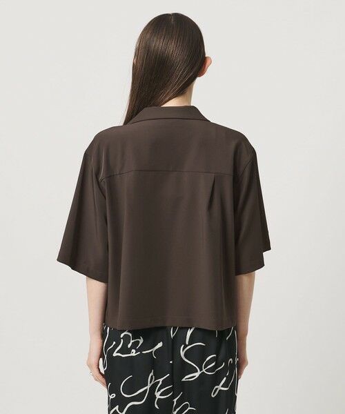 UNITED ARROWS / ユナイテッドアローズ シャツ・ブラウス | ツイル ハーフスリーブ シャツ ジャケット ‐ストレッチ 防シワ 接触冷感‐ | 詳細6