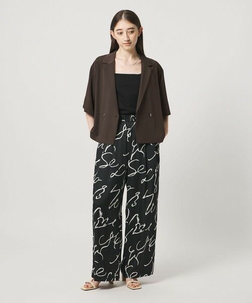 UNITED ARROWS / ユナイテッドアローズ シャツ・ブラウス | ツイル ハーフスリーブ シャツ ジャケット ‐ストレッチ 防シワ 接触冷感‐ | 詳細3