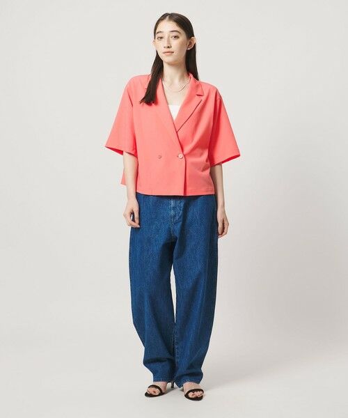 UNITED ARROWS / ユナイテッドアローズ シャツ・ブラウス | ツイル ハーフスリーブ シャツ ジャケット ‐ストレッチ 防シワ 接触冷感‐ | 詳細18