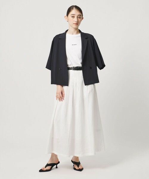 UNITED ARROWS / ユナイテッドアローズ シャツ・ブラウス | ツイル ハーフスリーブ シャツ ジャケット ‐ストレッチ 防シワ 接触冷感‐ | 詳細24