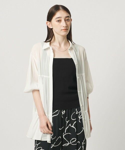 UNITED ARROWS / ユナイテッドアローズ シャツ・ブラウス | ボイル ティアード チュニック | 詳細25