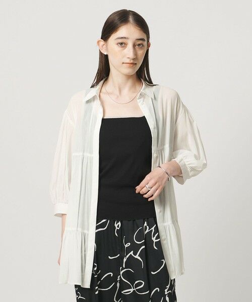 UNITED ARROWS / ユナイテッドアローズ シャツ・ブラウス | ボイル ティアード チュニック | 詳細26