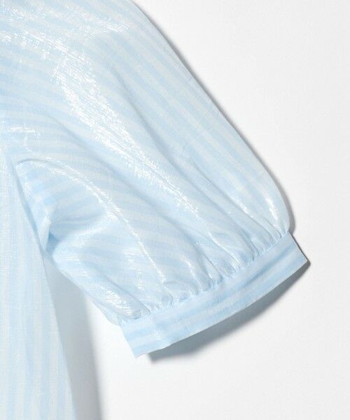 UNITED ARROWS / ユナイテッドアローズ シャツ・ブラウス | LINEAESSE Vネック パフブラウス ‐ウォッシャブル‐ | 詳細7