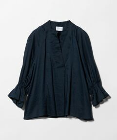 UNITED ARROWS / ユナイテッドアローズ シャツ・ブラウス | ラミー スキッパー Vネック ブラウス ‐ウォッシャブル‐