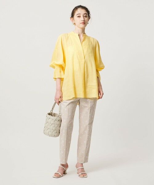 UNITED ARROWS / ユナイテッドアローズ シャツ・ブラウス | ラミー スキッパー Vネック ブラウス ‐ウォッシャブル‐ | 詳細2
