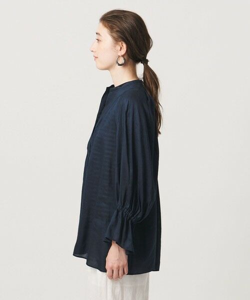UNITED ARROWS / ユナイテッドアローズ シャツ・ブラウス | ラミー スキッパー Vネック ブラウス ‐ウォッシャブル‐ | 詳細9
