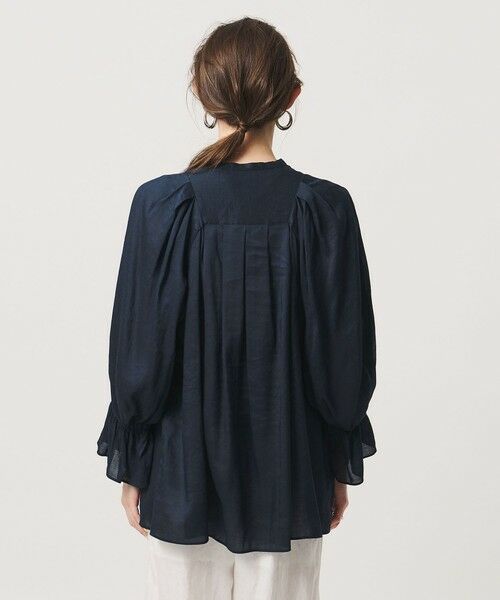 UNITED ARROWS / ユナイテッドアローズ シャツ・ブラウス | ラミー スキッパー Vネック ブラウス ‐ウォッシャブル‐ | 詳細10